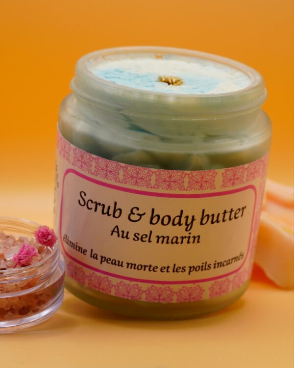 Scrub & body butter au sel marin
