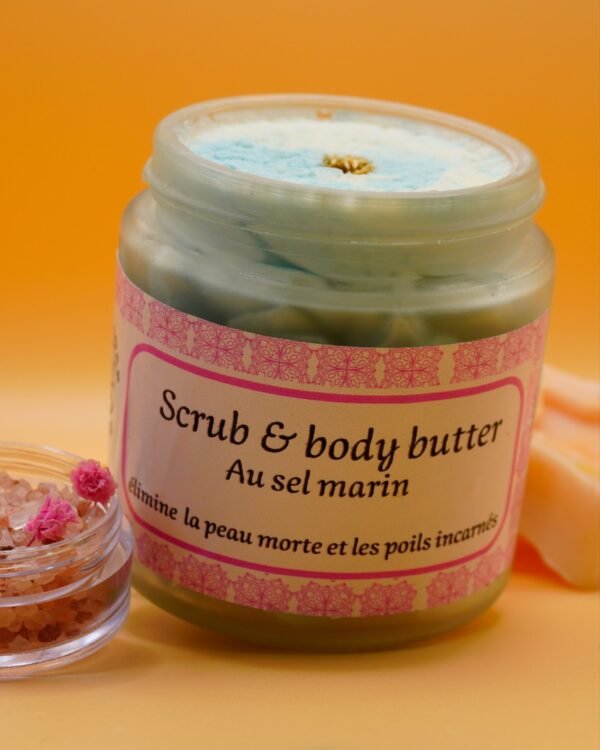 Scrub & body butter au sel marin