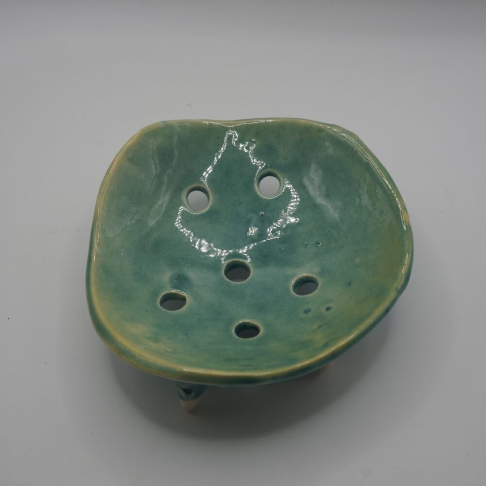 Porte savon en céramique