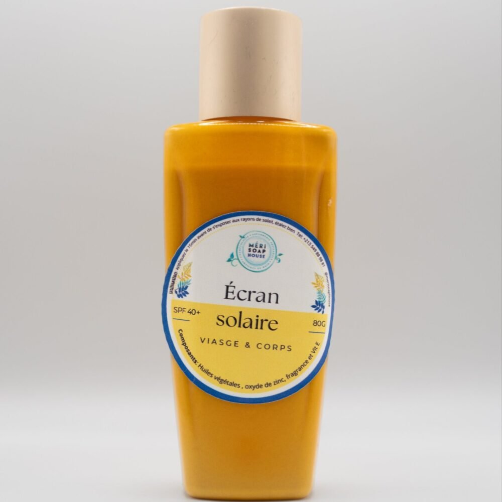 écran solaire SPF 40+