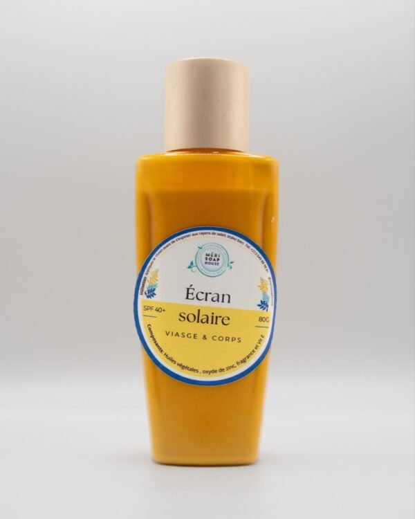 écran solaire SPF 40+