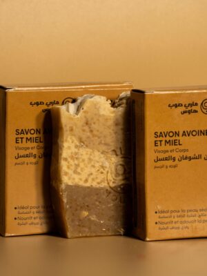 Savon avoine et miel