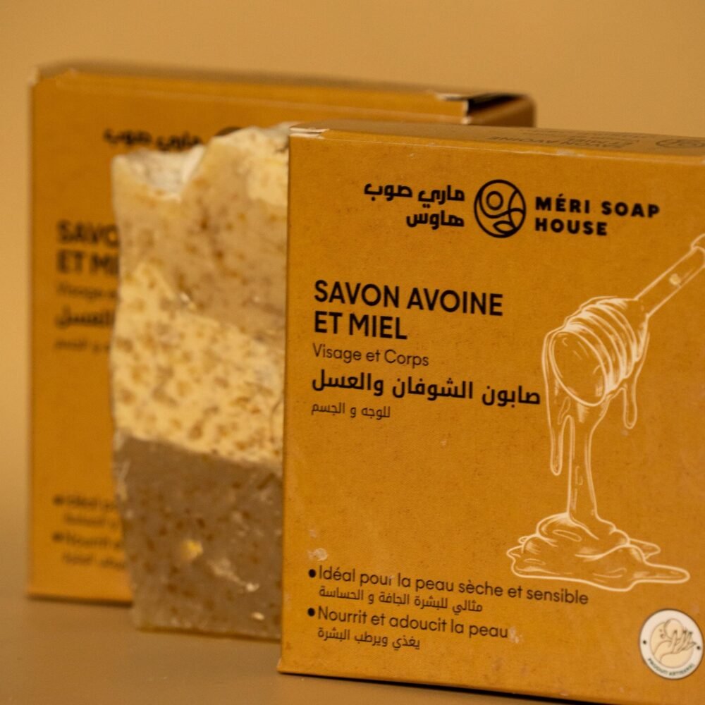 Savon avoine et miel