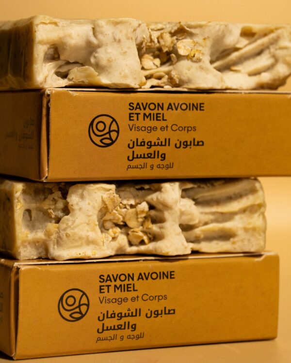 Savon avoine et miel