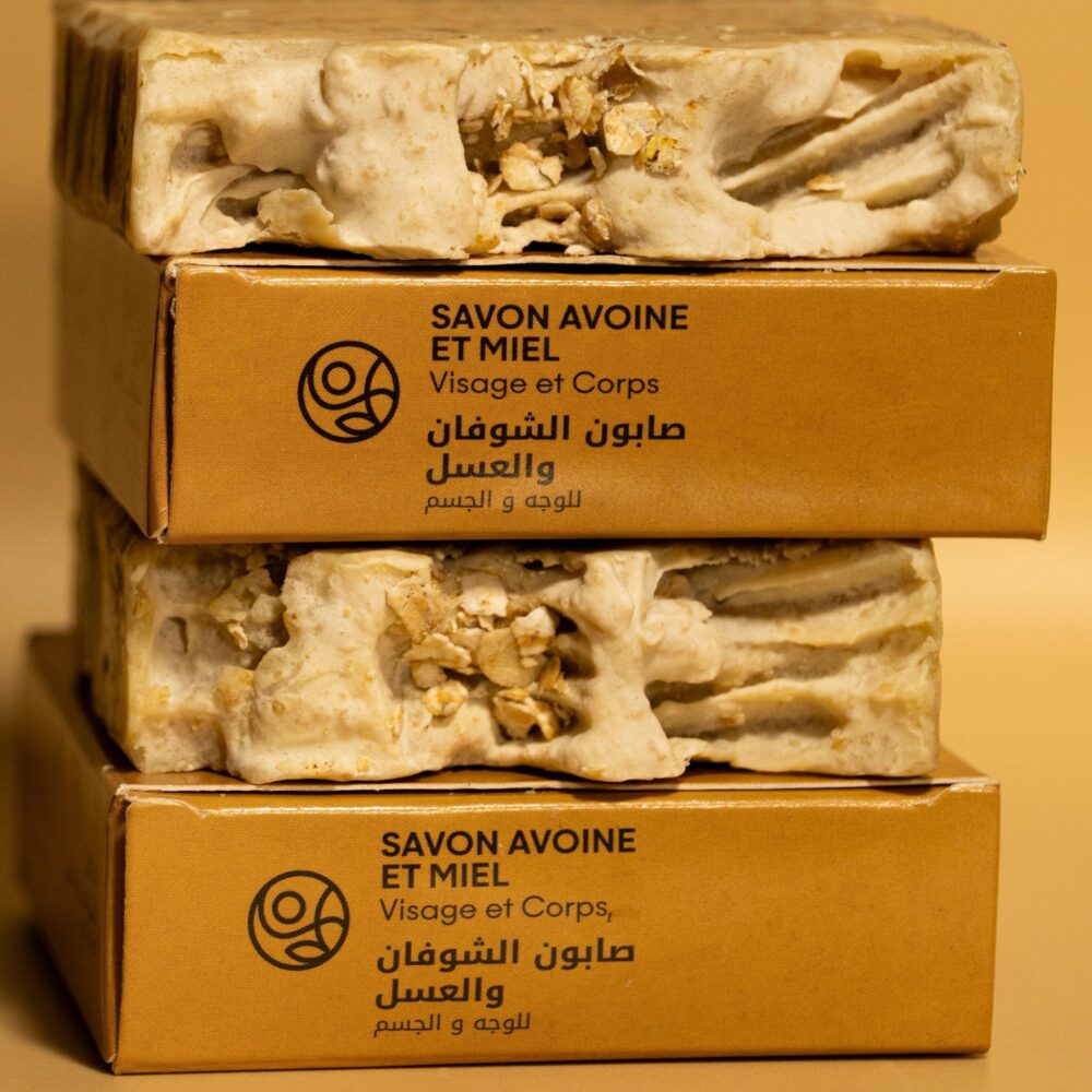 Savon avoine et miel