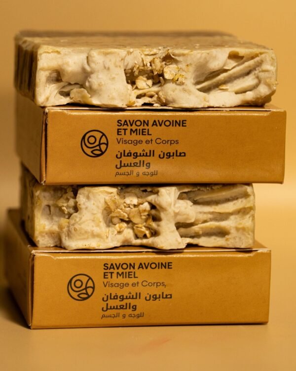 Savon avoine et miel