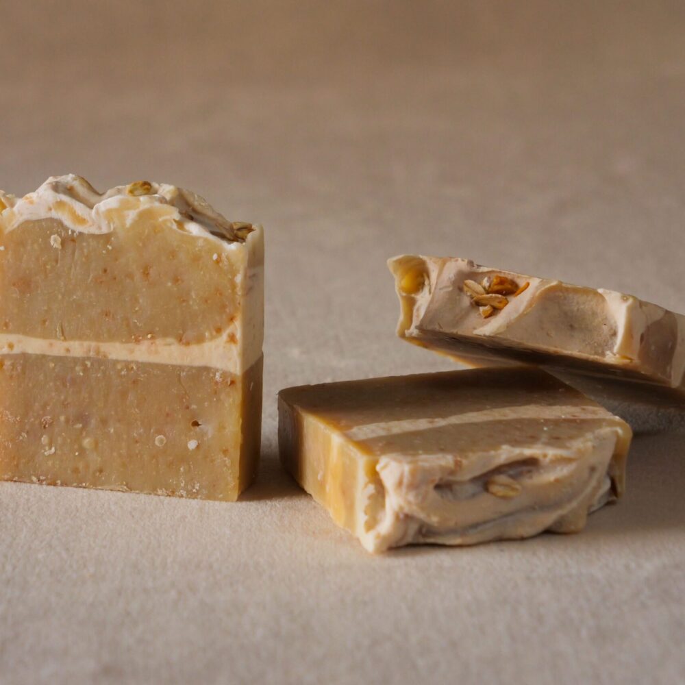 Savon avoine et miel