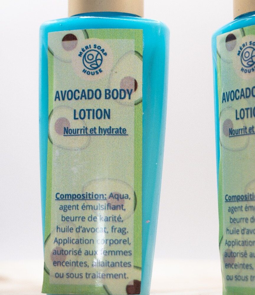 avocado body lotion