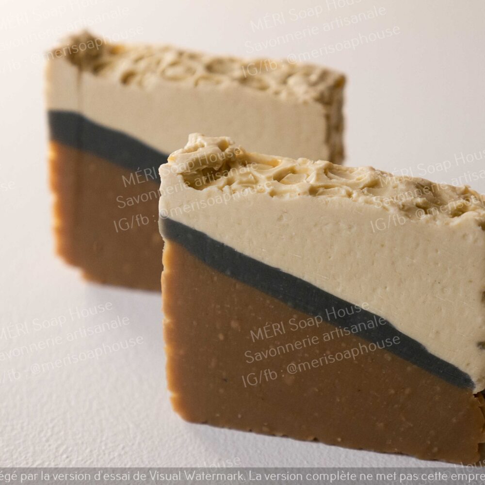savon curcuma et cire d'abeille