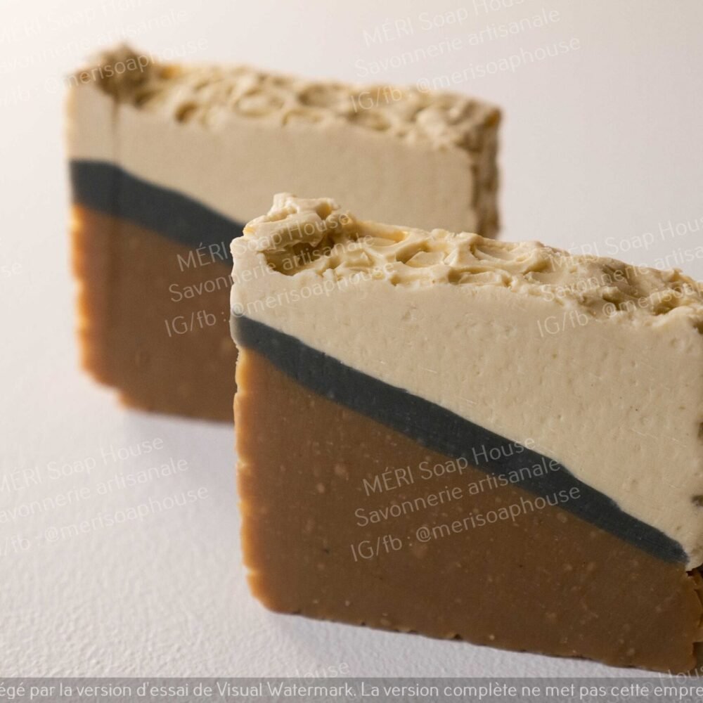 savon curcuma et cire d'abeille