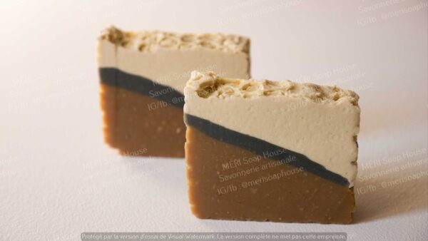 savon curcuma et cire d'abeille