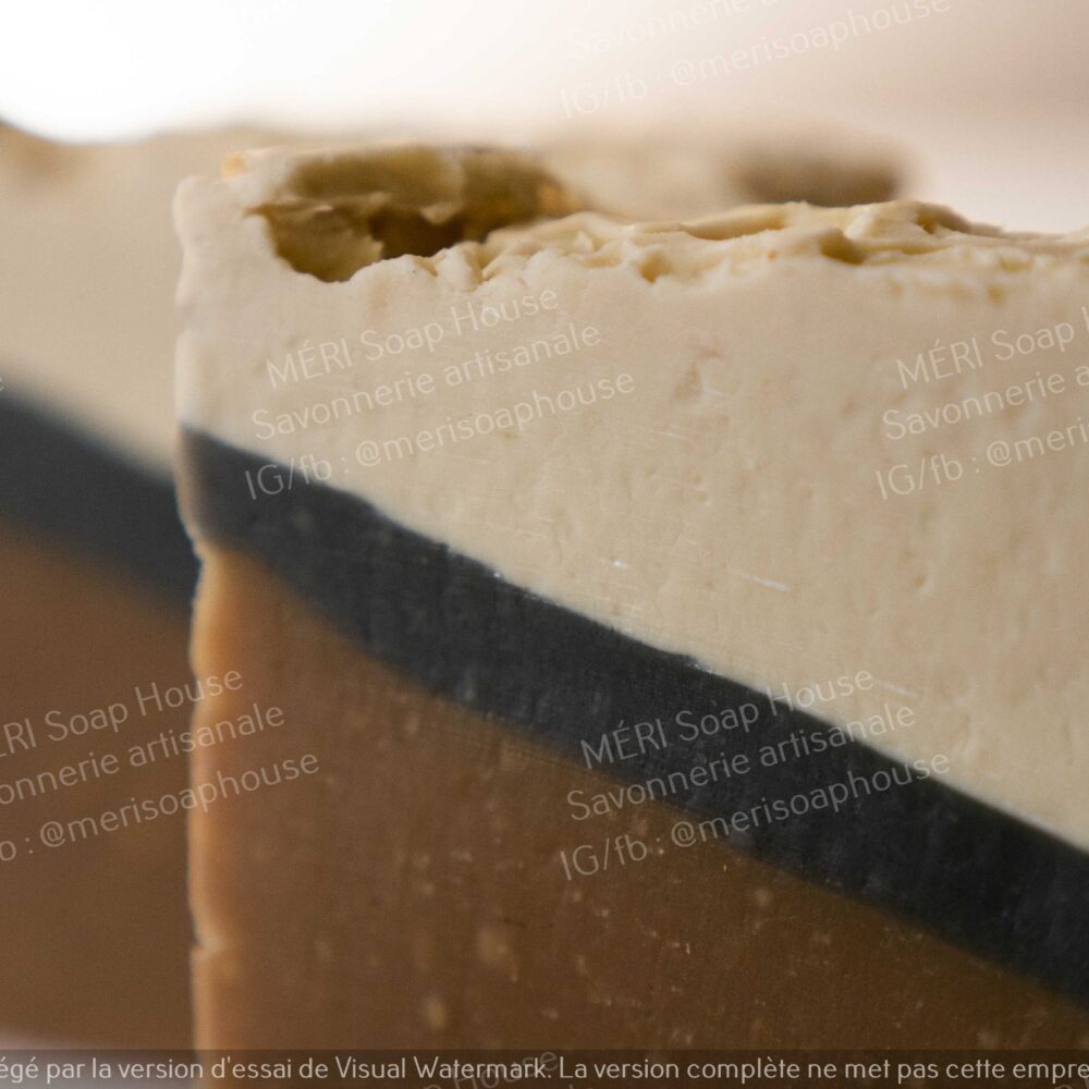 savon curcuma et cire d'abeille